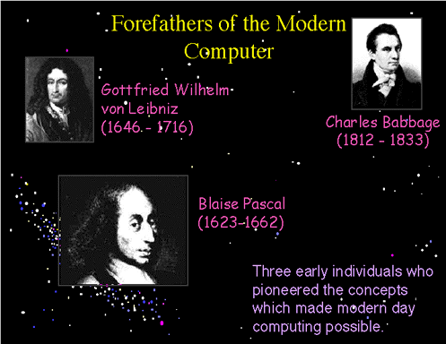 The Forefathers of Computing Science: